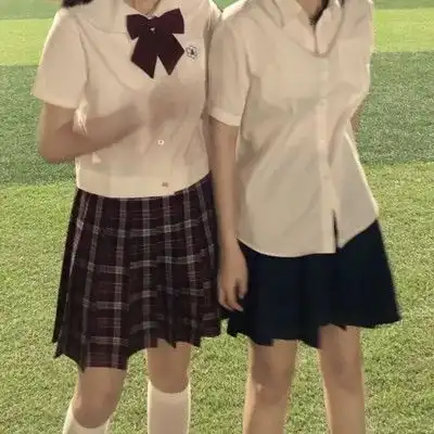 2021jk制服女生头像,闺蜜两人一人一张,喜欢的自取