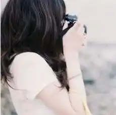 qq女生头像蓝色衣服的或者是戴耳机的女头