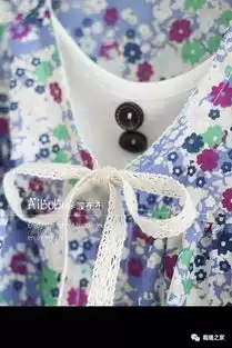 夏季假两件森系娃衫附制作过程剪裁图