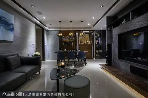 表情风格大满足时尚耐看的现代禅味装修设计效果图戴铭泉设计师作品表情