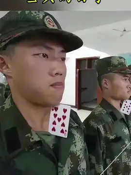 有一种震撼叫做充满杀气的眼神致敬中国军人爱国