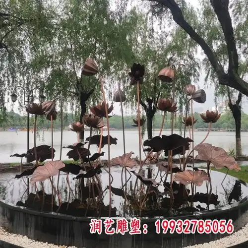 小品景观铜雕柳州青铜雕塑景观制作厂润艺雕塑