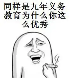 同样是九年义务教育,为何你如此的优秀是什么梗