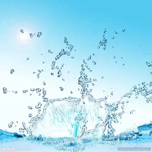 水花素材设计图
