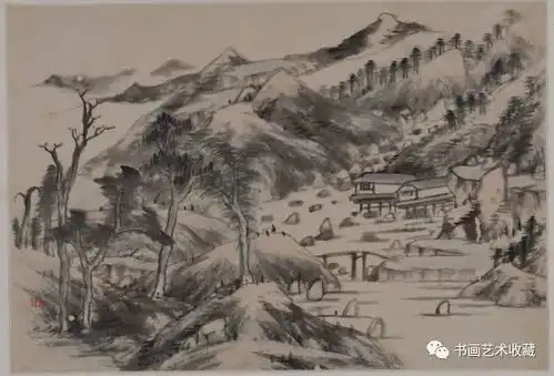 古书画欣赏董其昌八大山人三本图册