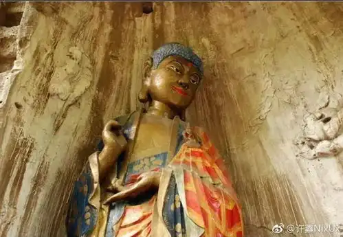 丑到哭千年佛像被修复成喜羊羊