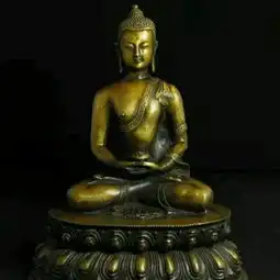 藏传利玛铜佛像金刚杵法器