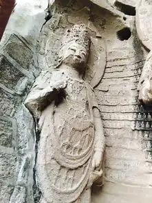 川安岳千佛寨石窟嘴巴嘟嘟