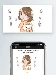 可爱女孩桃子之我单身我自豪表情包微信自媒体卡通文章配图图片素材其他格式下载社会民生大全