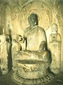 坐佛像北齐
