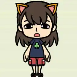 求这对卡通猫和狗的情侣头像,附女生图
