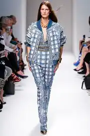 巴黎时装周巴尔曼balmain2014春夏系列女装