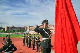我为祖国升国旗计算机与设计学院举办20192020学年新学期升旗仪式