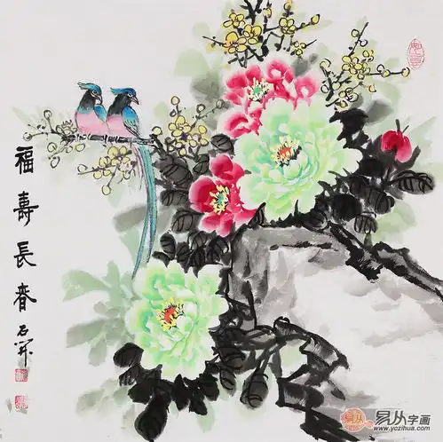 家里挂什么画好花鸟画打造家居好风景