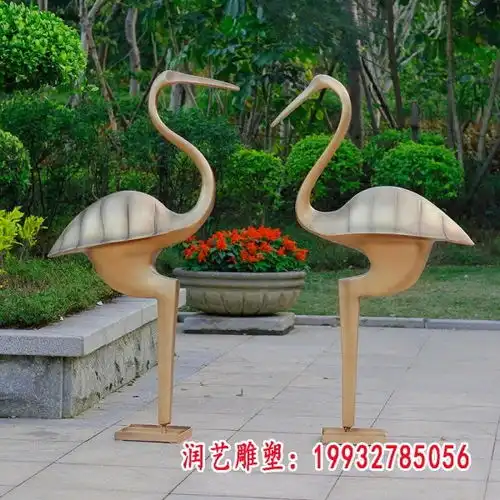 龙龟仙鹤铜雕北海仙鹤铜雕雕塑价格