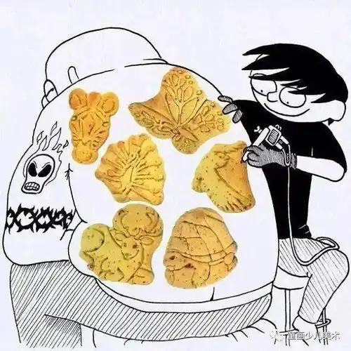 这才是真正的吃货这个建筑系研究生整天用美食画画,看饿20000粉丝