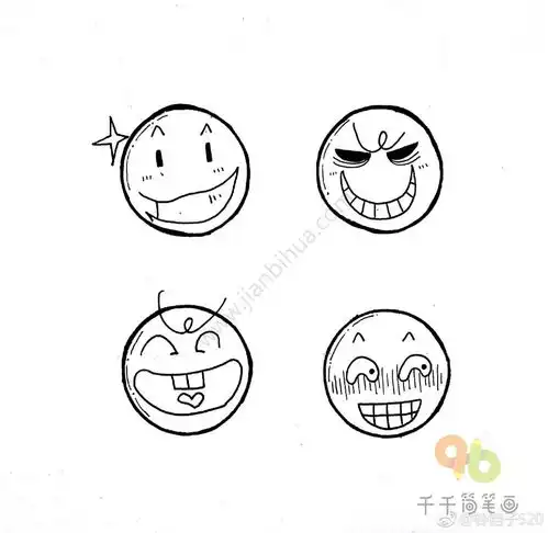 魔幻现实主义表情包简笔画