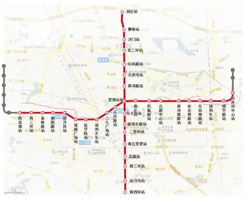 郑州地铁线路图郑州地铁规划图郑州地铁规划线路图