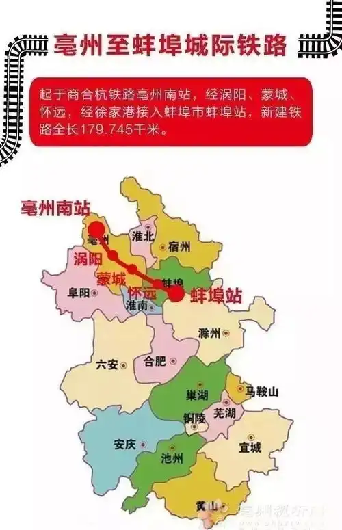 亳蚌城际铁路最新消息......