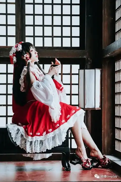 东方project博丽灵梦cos福祸神运