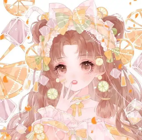 动漫头像卡哇伊女孩纸