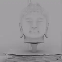 中式茶室佛像雕塑摆件