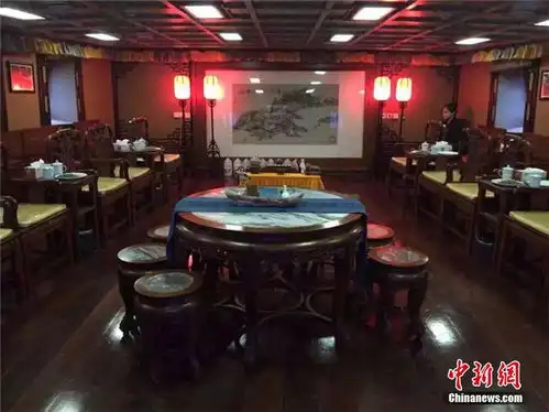 高清浙江普陀山花费千万打造仿古船渔火中听海坐禅