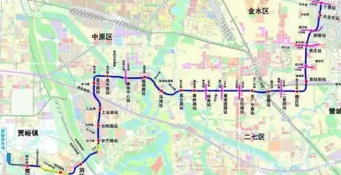 郑州在建6号地铁线,共设26站,打破沿线片区组团发展交通限制