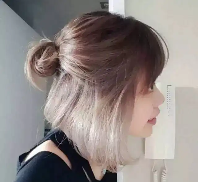 染发原来fashion的人都喜欢青木亚麻灰