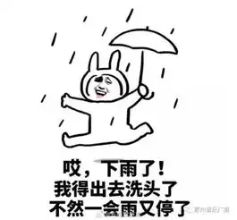 天气不稳定,出门还得要带伞