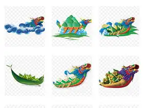 50款卡通手绘端午节赛龙舟海报背景png免扣素材图片模板下载55.64mb端午节大全节日