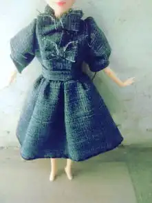 布艺作品自制娃衣diy步骤图解