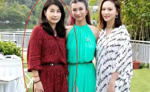 郭晶晶罕见现身名媛聚会,拍合照被挤在最后排,疑似遭排挤
