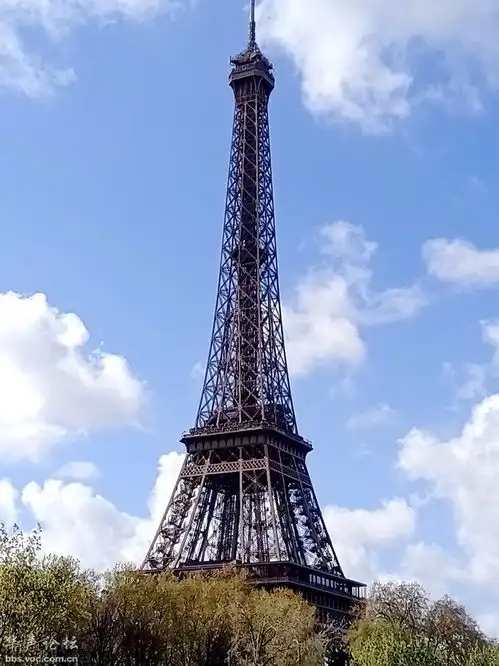欧洲七国行3法国巴黎地标埃菲尔铁塔和凯旋门风景
