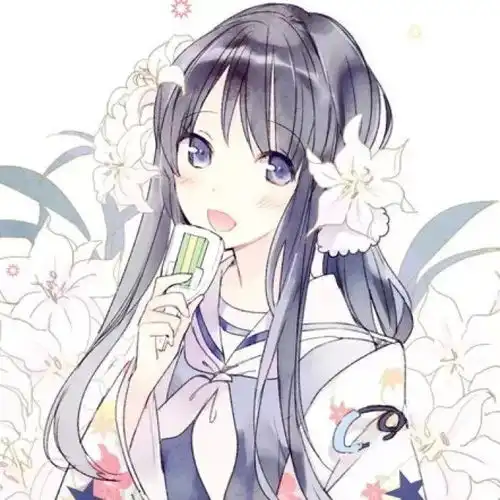 女生动漫头像,旗开得胜,腿也一样