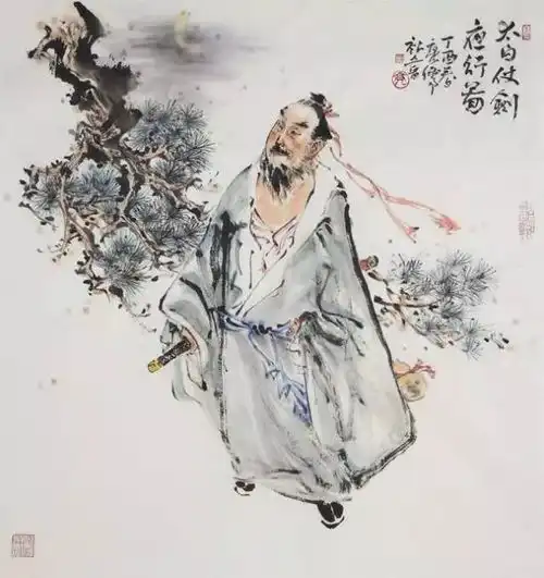 王亮儒人物画作品赏析笔墨秀润,雅俗共赏