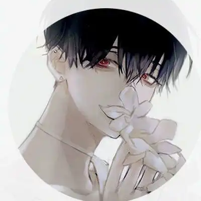 暗系头像男生动漫暗系人物卡通图片
