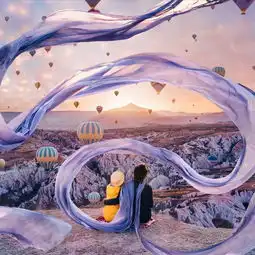 姑娘,这才是你旅行时,正确的拍照方式