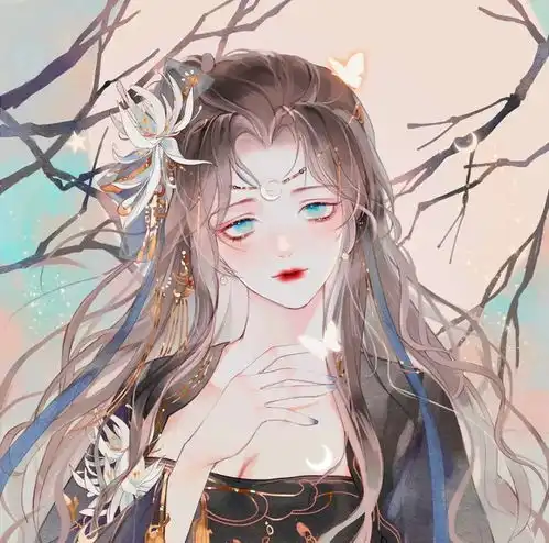 古风女生头像如果说我不曾见过光,撕开云雾,你就是光