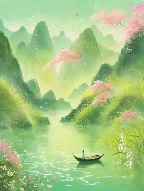 四首冷门春日古诗,意境优美,情致悠然,唯美了流年,温柔了岁月