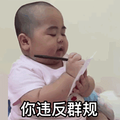 印尼小胖子扣分表情包动态小本本记下来,不想我扣10分
