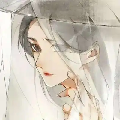 动漫女生头像超拽高冷侧脸霸气冷艳
