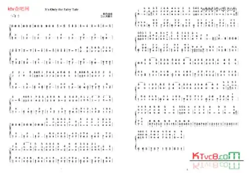 夜的钢琴曲遗忘的数字谱,不要简谱和五线谱,看不懂