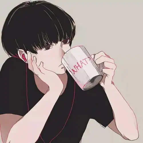 动漫男生头像我清楚每次谈恋爱到最后都只是我动过心