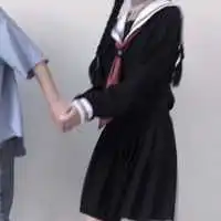一对两张制服伴侣双人头像,情侣头像图片