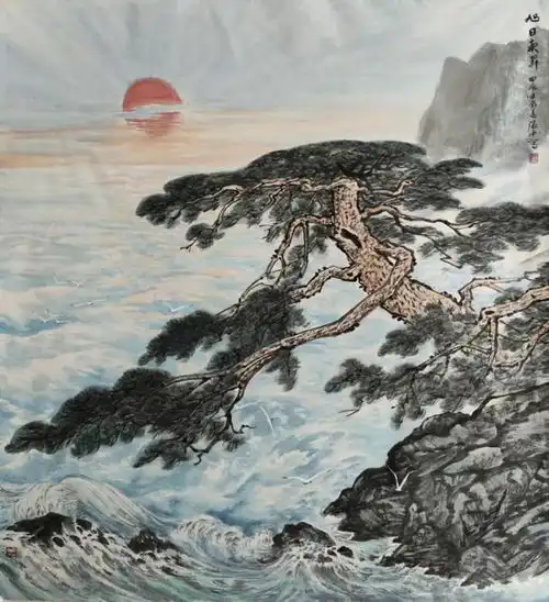 张平山水花鸟画丨师古人亦师造化,笔墨酣畅意趣横生