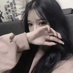 qq头像女生侧颜长发好看的