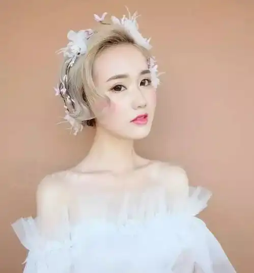 丘比特婚纱摄影新娘造型还是这样美,拍照首选,美若仙子