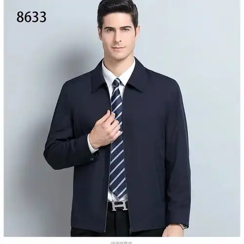春秋冬装男士外套中老年男装50岁爸爸装棉衣服男棉袄6070加绒加厚