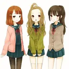 手绘美男美女